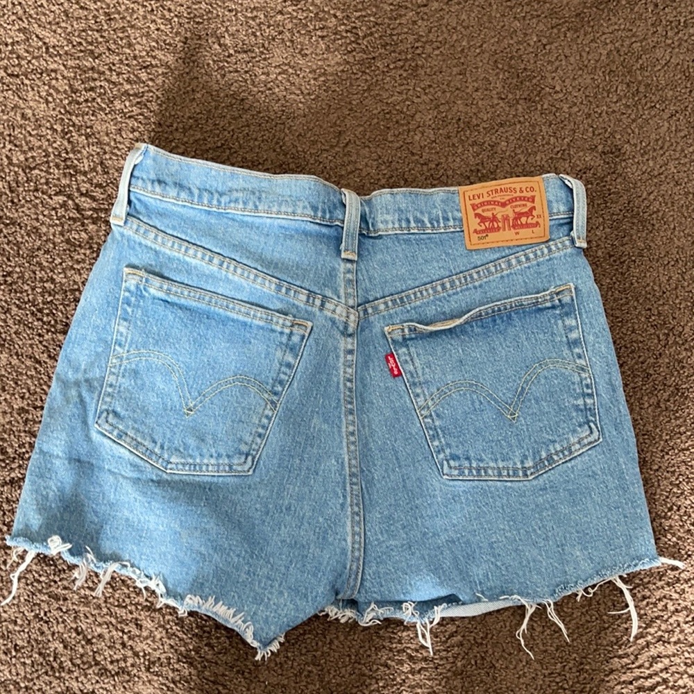 501 Levi’s High Rise Shorts